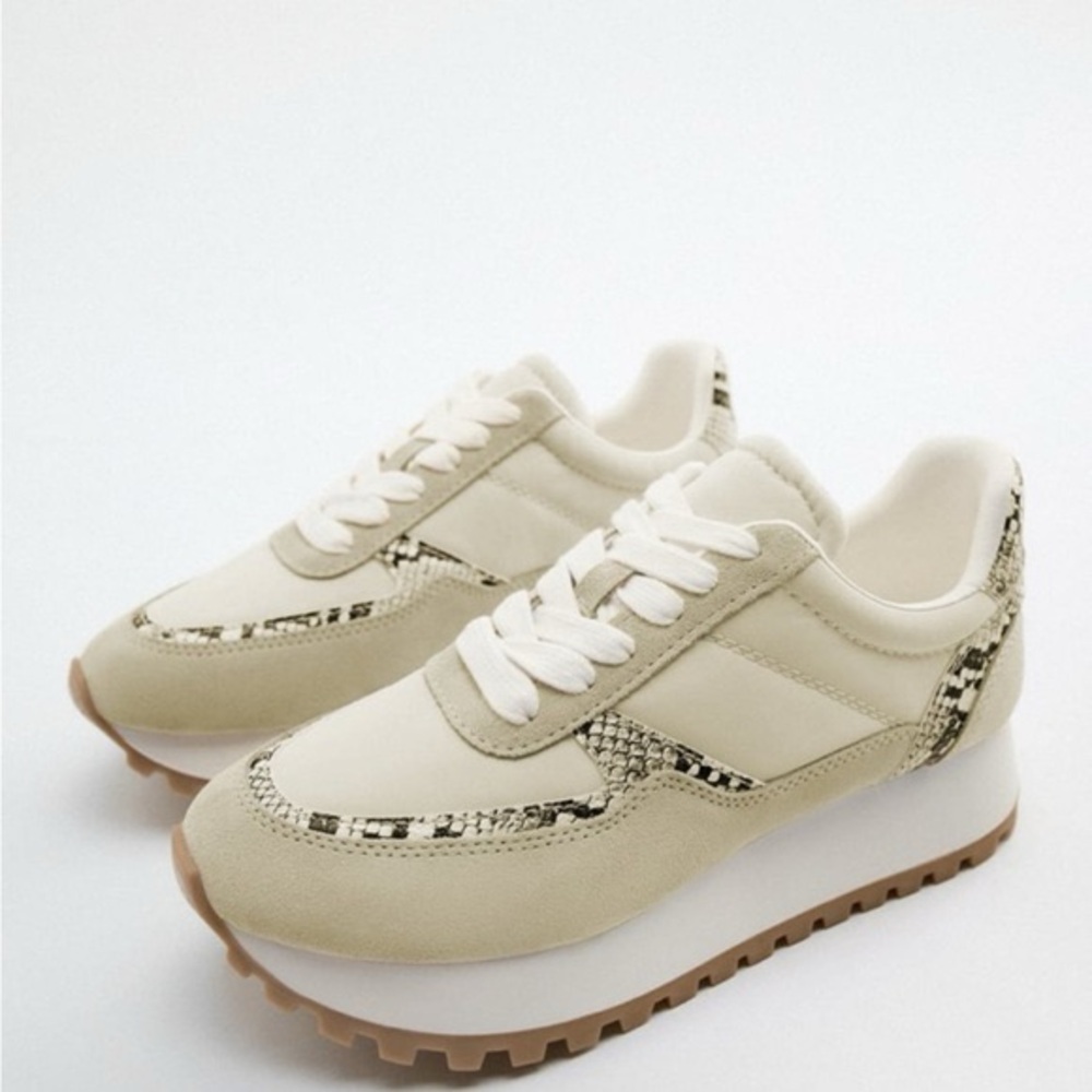 New Zara Stacked Sneakers size 39/9